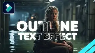 Trendy Outlined Text Animation On Filmora 12