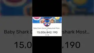 YouTube’s Most Viewed Video Recently Hit 15 Billion Views!😲