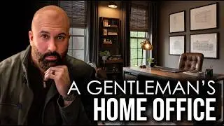 Inside a Gentleman's Professionally Designed Home Office