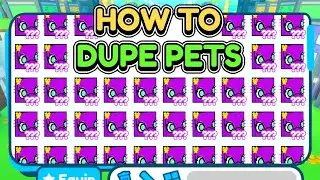😈*TUTORIAL*🤑HOW TO DUPE PETS IN Pet Simulator X
