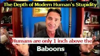 Why humans are only 1 Inch above the Baboons. List of topics exposing the Depth of Human Stupidity.