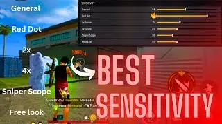 Best Sensitivity for Headshots | Freefire Best Sensitivity for OB46 | FreeFire
