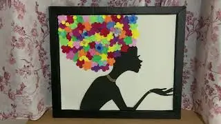 How to Make a Cardboard Picture Frame
