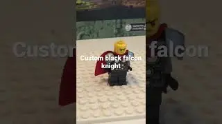 Custom black falcon knight