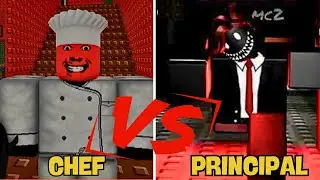 Weird Strict CHEF vs Weird Strict PRINCIPAL JUMPSCARES!