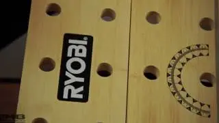 Верстак RYOBI RWB01 Сборка складного верстака/столешницы