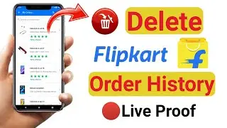 || Clear Flipkart Order History || Flipkart Order History Delete Kaise Kare New Trick ||