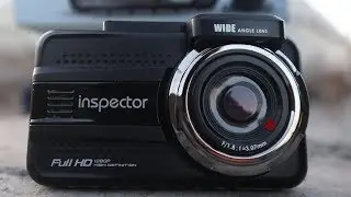 Обзор видеорегистратора с двумя камерами Inspector Octopus