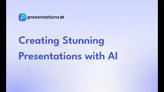 Creating stunning Presentations and Slides using AI