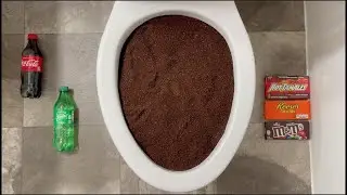 Will it Flush? - Coca Cola, Fanta, Sprite, Coffee, Orbeez, Mentos, M&M's, Candy