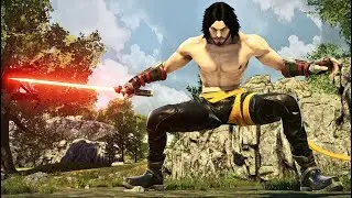 (SHORT/GIF) SOUL CALIBUR VI - WALL COMBO TO RING OUT USING KESTREL MOVESET (GROH+APPRENTICE+VADER)