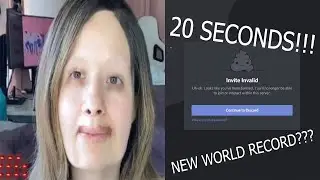 Pokimane Discord Server BAN ANY% Speedrun in 00:20:353