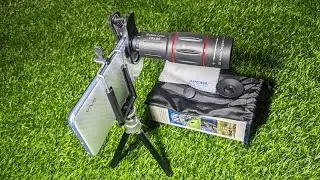 Mobile len 18X25 zoom telephoto. (លេនជំនួយក្នុងការថត zoom ឆ្ងាយៗដេីម្បីទទូលបានគុណភាពច្បាស់ល្អ)