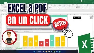 Botón para Convertir Excel a PDF en automatico Muy fácil
