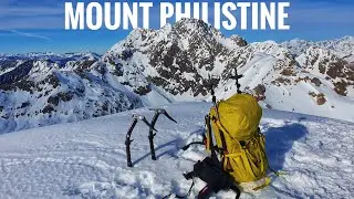 Solo Mountaineering Adventure - Climbing Mount Philistine