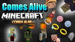 Minecraft Mod [ Comes Alive ] 1.8 Consigue familia, amigos e hijos :3 (Vida real en Minecraft)
