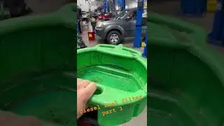 Changing the diesel fuel filter part 1. Like and subscribe for jeep / overlanding content ✌️