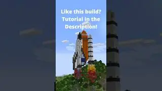 Minecraft Space Shuttle Tutorial Trailer #minecraft #minecraftbuilding #minecrafttutorial #gearsaw