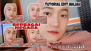 CARA EDIT WAJAH MENJADI BERBAGAI NEGARA | VIRAL!!! | Chacha Marissa