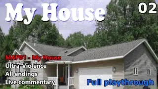 Doom II - My House - Full Playthrough (Ultra-Violence)
