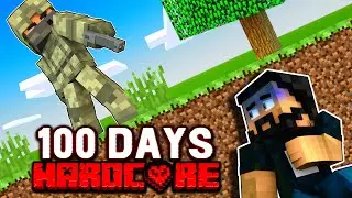 I Spent 100 Days Being HUNTED By Forge Labs in Hardcore Minecraft!