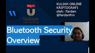 Kriptografi dan keamanan: Bluetooth Security