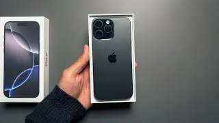 iPhone 16 Pro Max | Black Titanium - Unboxing & First Impressions