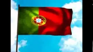 Blender - Bandeira de Portugal com Hino