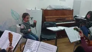 Маленькие таланты оркестра "Русские узоры" ДШ №3 и АЦСК г. Алматы. 19.02.2024 г.