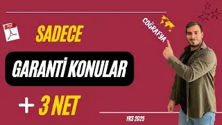TEK VİDEODA TYT COĞRAFYA TAKTİKLERİ + ÜCRETSİZ PDF