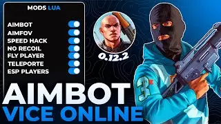 🔵VICE ONLINE MOD MENU ATUALIZADO COM NOVAS FUNÇÕES AIMBOT TELEKILL AIMFOV ESP, FLY PLAYER 0.12.2