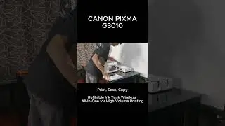 CANON PIXMA G3010 #printercanon #printercartridges #inkjetprinters #printing #shorts #short