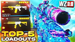 TOP 5 NEW META LOADOUTS in Warzone 3! (Best Class Setups)