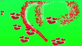 Red Love Effect & Heart Effect || Green Screen Effects || Free Download