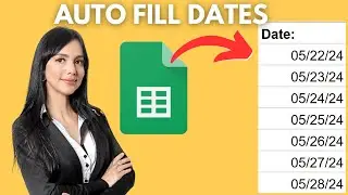 How to Auto Fill Dates In Google Sheets {FULL GUIDE}