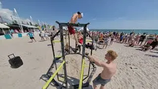 Коблево, Koblevo Freedom Fest 2021. Показательные соревнования по воркауту.