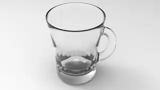 How to model a 3D glass & render in keyshot 9 tutorial