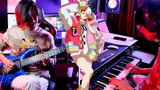 One Piece Film: Red Theme Song | New Genesis by Ado (Instrumental Cover + Guitar Solo)