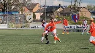 KVC Oranje 5  VS  Sporting Heerlen kracht Nutrition 4
