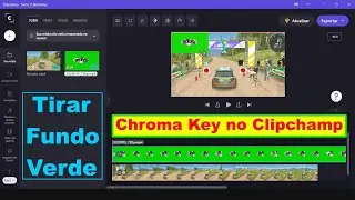 Como Usar o Efeito Chroma Key no Clipchamp