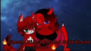 🔥Giants Midnight And Jake Blaze Growth🔥.Animation (Gacha club)
