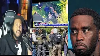 Breaking News! DJ Akademiks finds out on stream that Diddy’s Mansions are getting Raided!