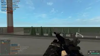 Playing Phantom Forces Roblox