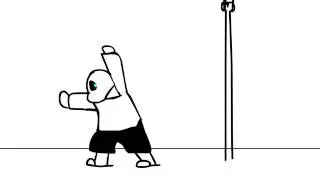 Short animation: Sans vs Frisk