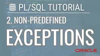 PL/SQL Non-Predefined Exceptions: A Comprehensive Guide | Tamil | iCoding