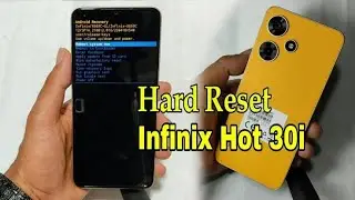 lnfinix X6835b Hot 30 Hard Reset || pattern unlock