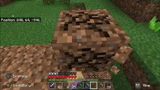 Minecraft  laying the outline for my 2nd CASTLE