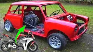 Amazing motorcycle Engines Swap !