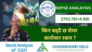 NEPSE Technical Analysis/NEPSE Update/NEPSE Chart Analysis/CGH Analysis /Raju Paudel.
