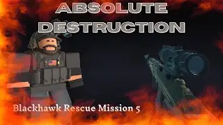 ABSOLUTE DESTRUCTION With the AK-103! | Roblox Blackhawk Rescue Mission 5 |